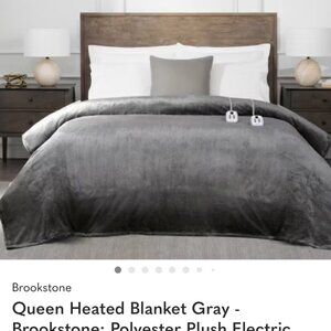 NEW IN BOX BROOKSTONE full/queen heated blanket (US SELLER 2026 STYLE)